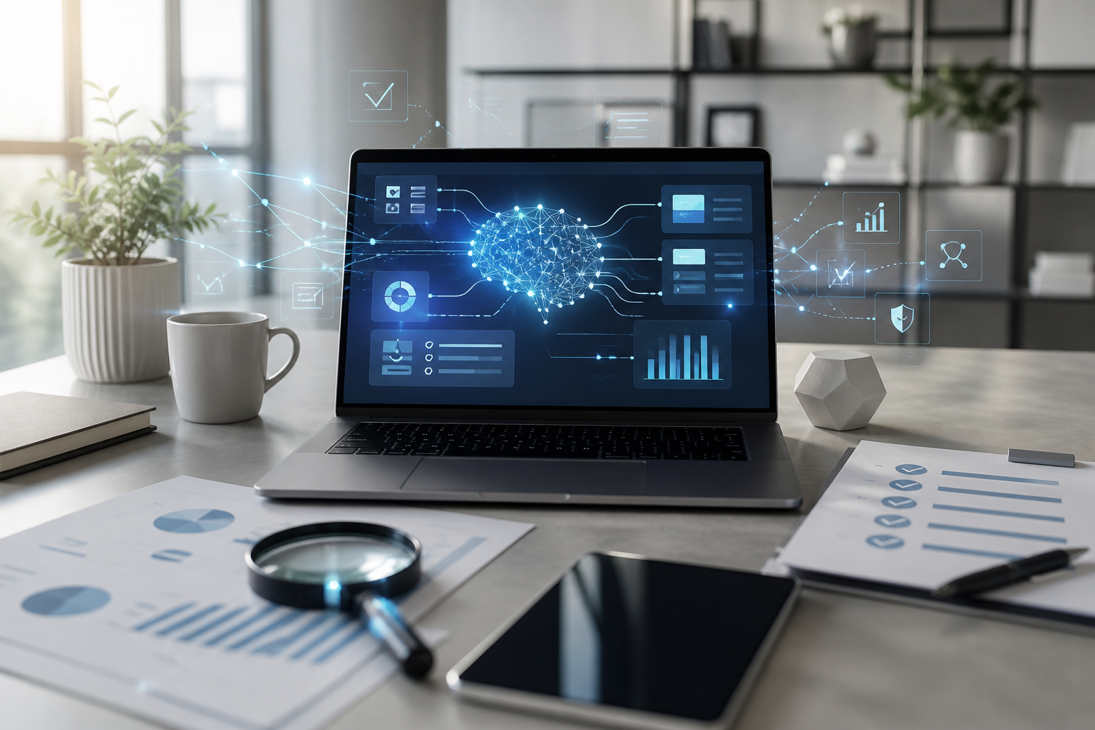 Intelligenza artificiale generativa al lavoro